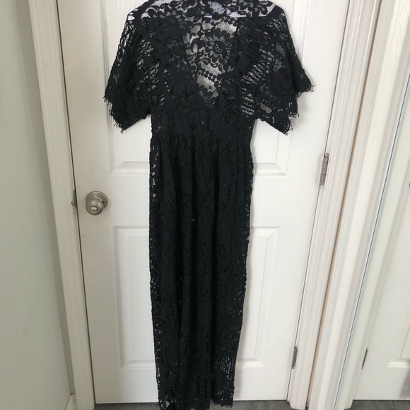 Lace Maxi Dress - Picture 2 of 3